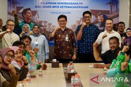 BPJS Ketenagakerjaan berikan pelatihan ahli waris jadi wirausaha