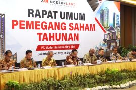 Hingga triwulan pertama, Modernland bukukan penjualan Rp209,7 miliar