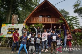 Rumah Literasi Sidaya IMIPjadi ruang edukasi kreatif bagi anak di Bahodopi
