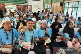 359 jamaah haji Kloter 16 asal HSU dan Balangan tiba di tanah air
