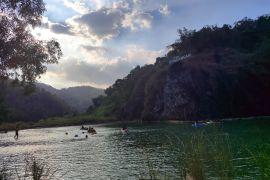 Menikmati wisata Lembah Oyo di Bantul