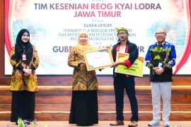 Gubernur Jatim ajak perkuat regenerasi dan ekosistem Reog Ponorogo