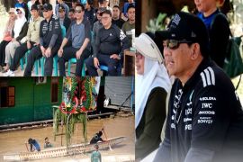 Saksikan Lomba Besei Kambe, Shalahuddin komitmen lestarikan budaya Barito Utara