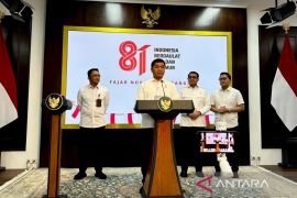 Pemerintah imbau warga sebarluaskan logo resmi HUT ke-81 RI