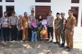 Polres Pasaman Barat selesaikan bedah rumah warga kurang mampu
