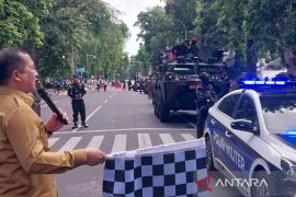 Kopassus latihan pengamanan di PSN Mandalika