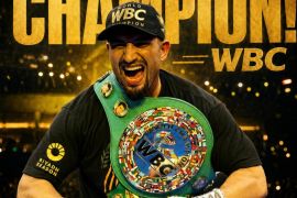 Agit Kabayel resmi diakui sebagai juara baru kelas berat WBC