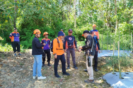 BPBD Balangan lakukan ground check ke Tebing Tinggi terkait temuan likuifaksi
