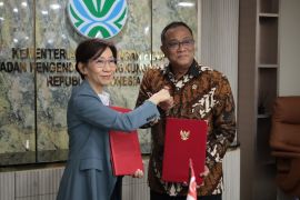 RI dan Singapura tandatangani MoU kerja sama perlindungan lingkungan