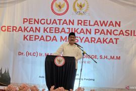 M. Shadiq Pasadigoe ajak masyarakat perkuat gerakan kebajikan Pancasila di Padang Panjang