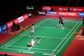 Indra-Joaquin runner-up, Merah Putih tutup Indonesia Open nirgelar