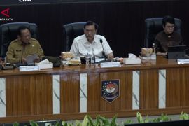 Rapat dengan Kemendagri, Luhut: digitalisasi bansos menghemat anggaran