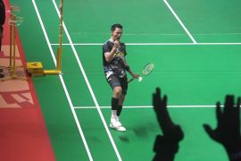 Jonathan Christie melenggang ke semifinal Indonesia Open 2026
