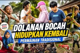 Dolanan Bocah hidupkan kembali permainan tradisional