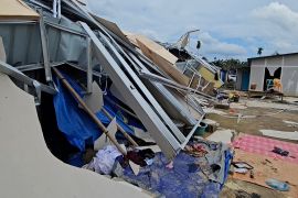 Sebanyak 58 unit huntara di Aceh Utara rusak diterjang badai
