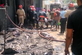 Kebakaran sebuah hotel di New Delhi tewaskan 21 orang