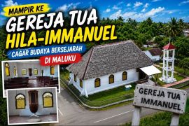 Mampir ke gereja tua Hila-Immanuel, cagar budaya bersejarah di Maluku