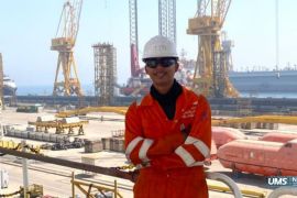 Mahasiswa Teknik Elektro UMS jalani kerja praktik di perusahaan maritim terbesar Qatar