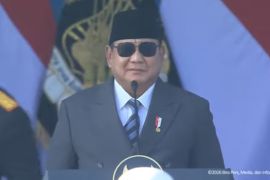 Presiden dan Wapres tiba di lokasi upacara HUT ke-80 Bhayangkara