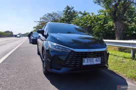 BYD kenalkan teknologi dual mode lewat "media challenge" Surabaya-Pasuruan