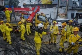 Penataan kabel di DKI diminta serentak, cegah bongkar berulang