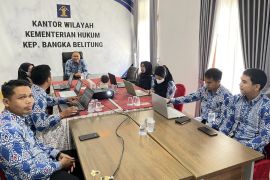 Kanwil Kemenkum Babel dampingi pemda validasi sanggahan IRH