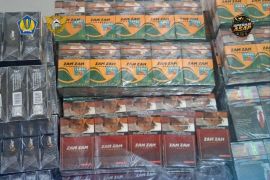 Bea Cukai Ambon sita 29.780 batang rokok ilegal saat Operasi ASAP