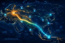 Ketika Indonesia masuk peta Eurasia