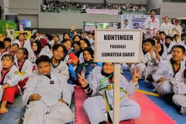 Atlet Bukittinggi Agam raih medali di Kejurnas Taekwondo Fun Gubernur Sumsel