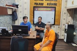 Polisi Serang sita narkotika sintetis senilai Rp1 miliar di Bogor