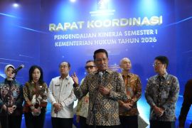 Kementerian Hukum gelar rakordal semester I tahun 2026, perkuat sinergi dan percepatan kinerja