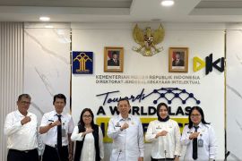 Bangun ekosistem inovasi, Kemenkum Riau koordinasikan penguatan Tata Kelola Sentra KI dengan DJKI