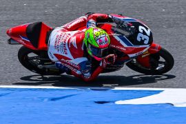 Kiandra Ramadhipa juarai Race 2 balapan Sachsenring
