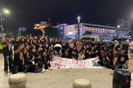 Ratusan mahasiswa Yogyakarta gelar aksi lilin LED suarakan anti-judi online