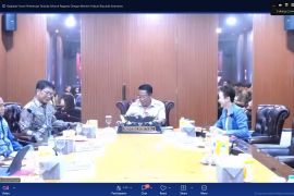 Kanwil Kemenkum Babel ikuti Town Hall Meeting bersama Menteri Hukum