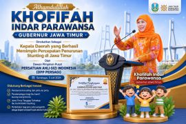 Khofifah raih penghargaan Persagi atas percepatan penurunan stunting