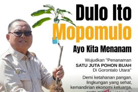 Bupati Gorontalo Utara canangkan penanaman satu juta pohon buah