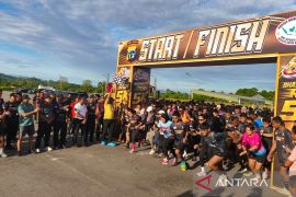 Polda Papua Tengah-BMP RI gelar Fun Run dukung hidup sehat
