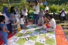 UI hadirkan inovasi edukasi PHBS lewat ular tangga berbahasa Sunda