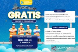 PT AMS Balangan buka program pemasangan air bersih gratis