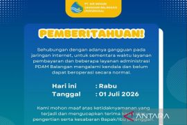 Gangguan jaringan hambat pembayaran pada PT AMS Balangan