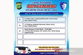 Tiga lokasi SIM Keliling di Jakarta hari Minggu
