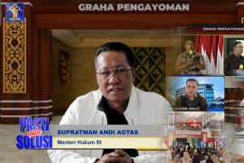 Kemenkum Malut ikuti Forum "Pasti Ada Solusi" bersama Menteri Hukum