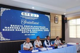 Wujudkan lingkungan bersih narkoba, Imigrasi Dumai gandeng BNN gelar sosialisasi bersama Rutan, Bapas, dan HMI