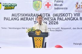 Pemkot Palangka Raya perkuat sinergi kemanusiaan bersama PMI