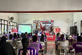 Honda Babel ajak ratusan Siswa SMK 1 Negeri 1 Pangkalpinang jadi generasi keselamatan