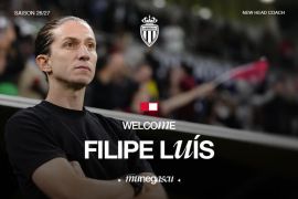 AS Monaco tunjuk Filipe Luis sebagai pelatih kepala baru