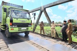 Perbaikan hampir selesai, Jembatan Patah direncanakan dibangun permanen