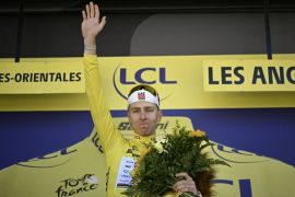 Pogacar rebut kaus kuning setelah juarai etape ketiga Tour de