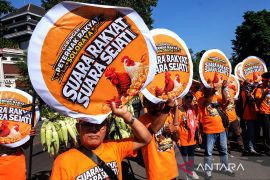 Aksi peternak rakyat Solo Raya